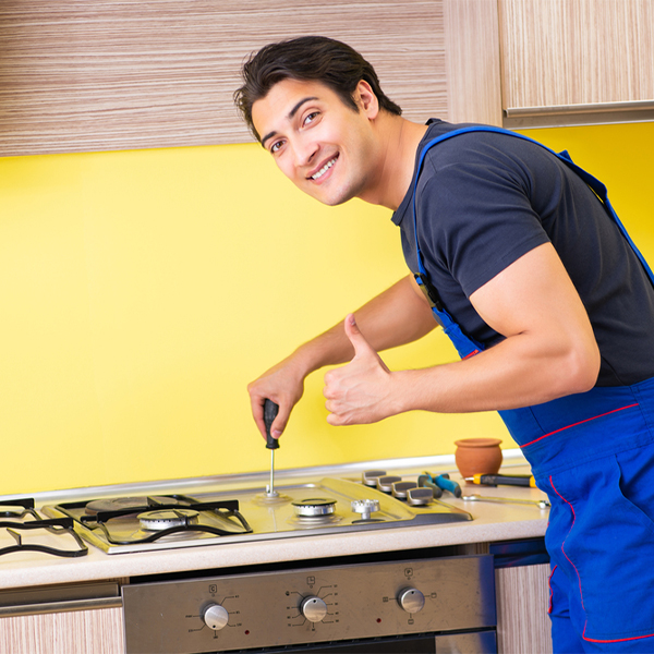 can you provide references from satisfied stove repair customers in Reading